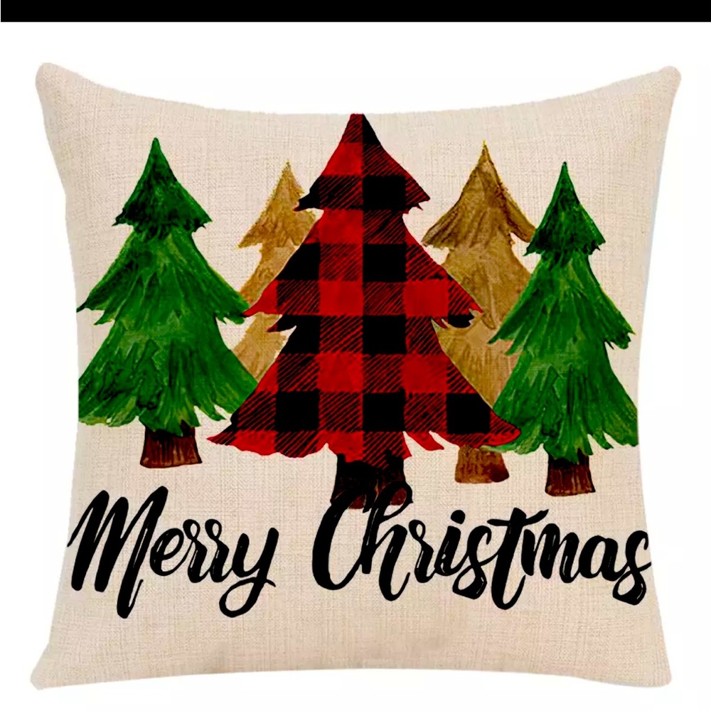 Merry Christmas pillow case